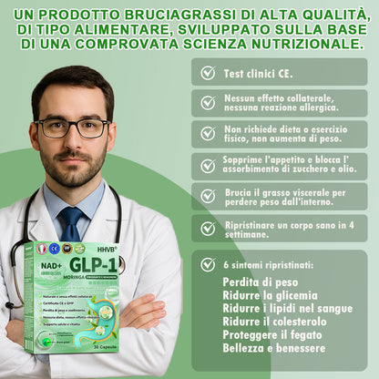 𝗛𝗛𝗩𝗕® 𝗚𝗟𝗣-𝟭 𝗣𝗲𝗿𝗹𝗲 𝗟𝗶𝗾𝘂𝗶𝗱𝗲 𝗮𝗹𝗹’𝗘𝘀𝘀𝗲𝗻𝘇𝗮 𝗨𝗹𝘁𝗿𝗮-𝗖𝗼𝗻𝗰𝗲𝗻𝘁𝗿𝗮𝘁𝗮 𝗽𝗲𝗿 𝗗𝗶𝗺𝗮𝗴𝗿𝗶𝗺𝗲𝗻𝘁𝗼 𝗲 𝗦𝗮𝗹𝘂𝘁𝗲