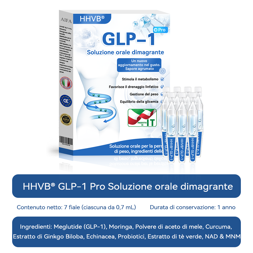 𝐇𝐇𝐕𝐁® 𝐆𝐋𝐏-𝟏 𝐏𝐫𝐨 𝐒𝐨𝐥𝐮𝐳𝐢𝐨𝐧𝐞 𝐎𝐫𝐚𝐥𝐞 𝐃𝐢𝐦𝐚𝐠𝐫𝐚𝐧𝐭𝐞 🏆 𝐔𝐧𝐚 𝐃𝐨𝐬𝐞 𝐚𝐥 𝐆𝐢𝐨𝐫𝐧𝐨 — 𝐑𝐢𝐬𝐮𝐥𝐭𝐚𝐭𝐢 𝐆𝐢à 𝐢𝐧 𝐒𝐨𝐥𝐢 𝟕 𝐆𝐢𝐨𝐫𝐧𝐢 🔥