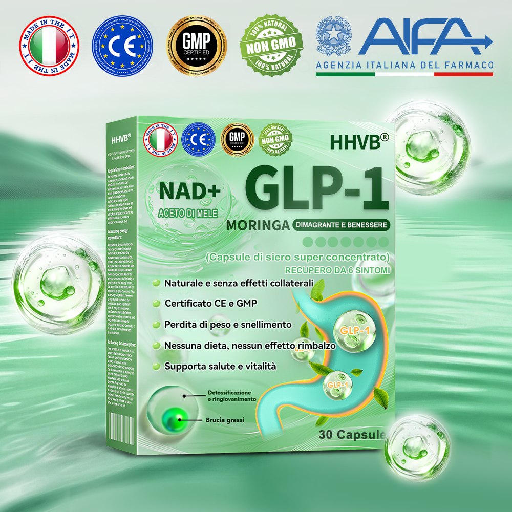 𝗛𝗛𝗩𝗕® 𝗚𝗟𝗣-𝟭 𝗣𝗲𝗿𝗹𝗲 𝗟𝗶𝗾𝘂𝗶𝗱𝗲 𝗮𝗹𝗹’𝗘𝘀𝘀𝗲𝗻𝘇𝗮 𝗨𝗹𝘁𝗿𝗮-𝗖𝗼𝗻𝗰𝗲𝗻𝘁𝗿𝗮𝘁𝗮 𝗽𝗲𝗿 𝗗𝗶𝗺𝗮𝗴𝗿𝗶𝗺𝗲𝗻𝘁𝗼 𝗲 𝗦𝗮𝗹𝘂𝘁𝗲
