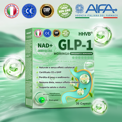 𝗛𝗛𝗩𝗕® 𝗚𝗟𝗣-𝟭 𝗣𝗲𝗿𝗹𝗲 𝗟𝗶𝗾𝘂𝗶𝗱𝗲 𝗮𝗹𝗹’𝗘𝘀𝘀𝗲𝗻𝘇𝗮 𝗨𝗹𝘁𝗿𝗮-𝗖𝗼𝗻𝗰𝗲𝗻𝘁𝗿𝗮𝘁𝗮 𝗽𝗲𝗿 𝗗𝗶𝗺𝗮𝗴𝗿𝗶𝗺𝗲𝗻𝘁𝗼 𝗲 𝗦𝗮𝗹𝘂𝘁𝗲
