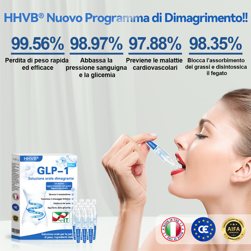 𝐇𝐇𝐕𝐁® 𝐆𝐋𝐏-𝟏 𝐏𝐫𝐨 𝐒𝐨𝐥𝐮𝐳𝐢𝐨𝐧𝐞 𝐎𝐫𝐚𝐥𝐞 𝐃𝐢𝐦𝐚𝐠𝐫𝐚𝐧𝐭𝐞 🏆 𝐔𝐧𝐚 𝐃𝐨𝐬𝐞 𝐚𝐥 𝐆𝐢𝐨𝐫𝐧𝐨 — 𝐑𝐢𝐬𝐮𝐥𝐭𝐚𝐭𝐢 𝐆𝐢à 𝐢𝐧 𝐒𝐨𝐥𝐢 𝟕 𝐆𝐢𝐨𝐫𝐧𝐢 🔥